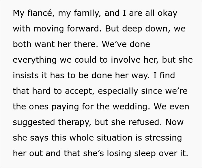 MIL Finds Out About Couple’s Wedding Plans, Has A Meltdown Nobody Saw Coming