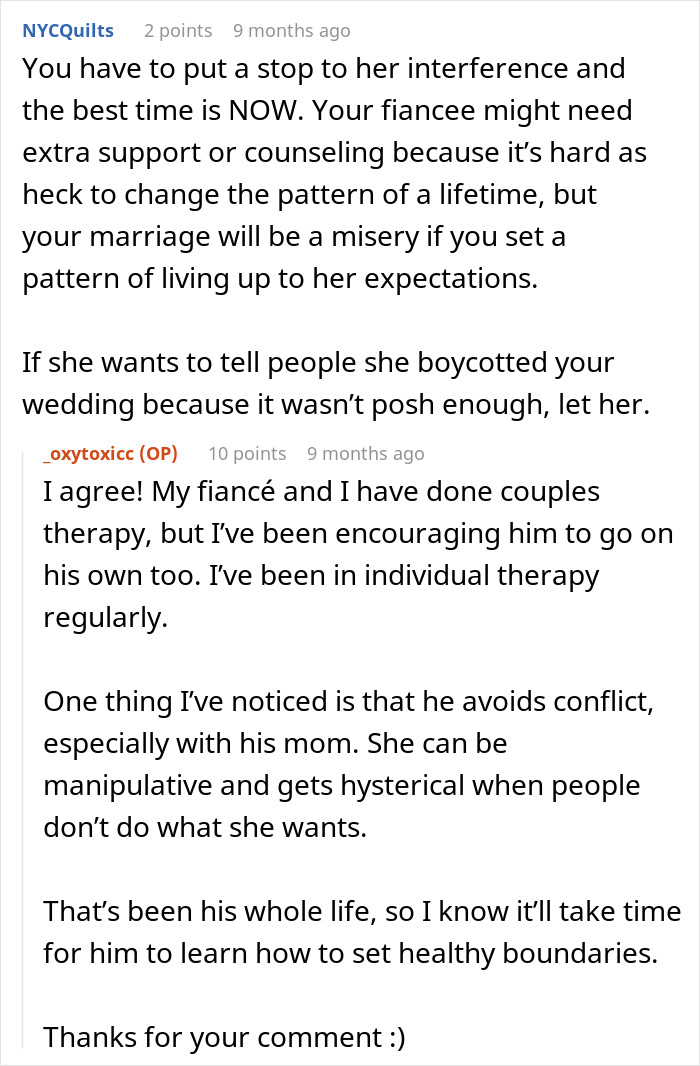 MIL Finds Out About Couple’s Wedding Plans, Has A Meltdown Nobody Saw Coming