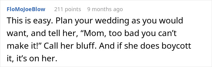 MIL Finds Out About Couple’s Wedding Plans, Has A Meltdown Nobody Saw Coming