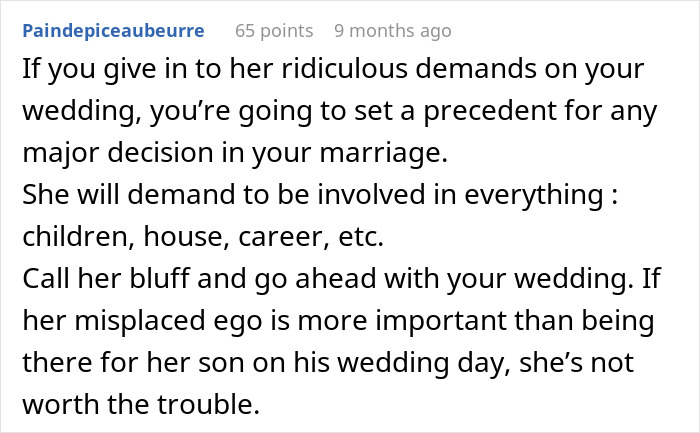 MIL Finds Out About Couple’s Wedding Plans, Has A Meltdown Nobody Saw Coming