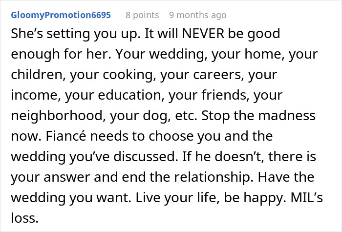 MIL Finds Out About Couple’s Wedding Plans, Has A Meltdown Nobody Saw Coming