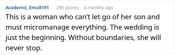 MIL Finds Out About Couple’s Wedding Plans, Has A Meltdown Nobody Saw Coming