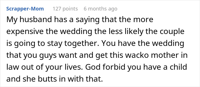 MIL Finds Out About Couple’s Wedding Plans, Has A Meltdown Nobody Saw Coming