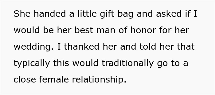 Pushy Bride Desperately Wants Gay Colleague To Be Her Man Of Honor, Goes Ballistic When He Refuses