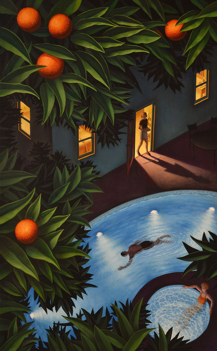 28 Paintings By Leonard Koscianski That Make Familiar Places Feel Beautifully Uncanny 28 Paintings By Leonard Koscianski That Make Familiar Places Feel Beautifully Uncanny