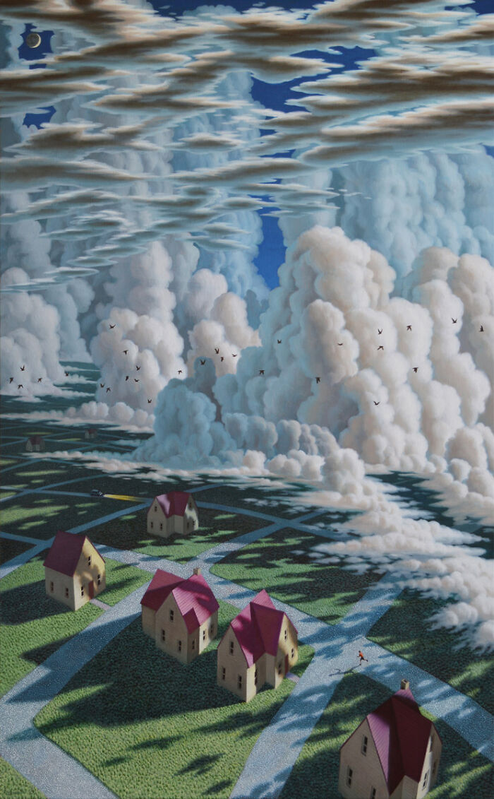 28 Paintings By Leonard Koscianski That Make Familiar Places Feel Beautifully Uncanny 28 Paintings By Leonard Koscianski That Make Familiar Places Feel Beautifully Uncanny