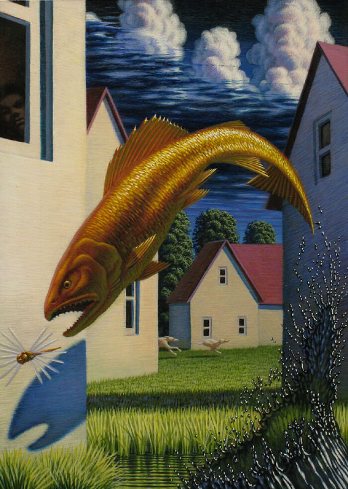 28 Paintings By Leonard Koscianski That Make Familiar Places Feel Beautifully Uncanny 28 Paintings By Leonard Koscianski That Make Familiar Places Feel Beautifully Uncanny