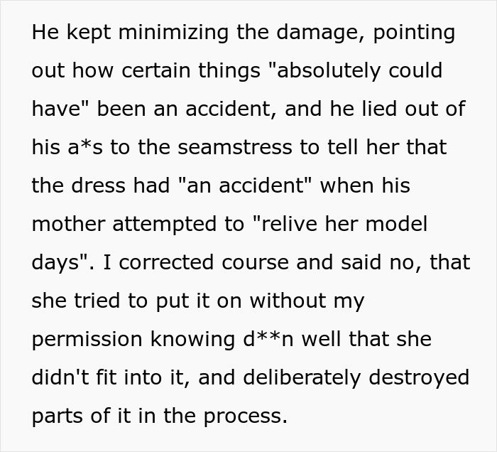 Bride Aghast As MIL Ruins Her $11K Wedding Dress, Loses It When Groom Says She&rsquo;s &ldquo;Overreacting&rdquo;