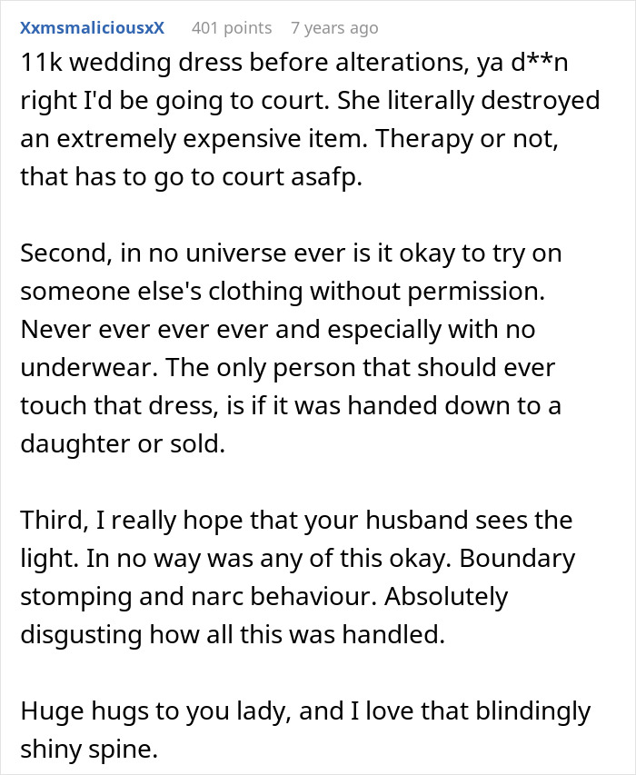 Bride Aghast As MIL Ruins Her $11K Wedding Dress, Loses It When Groom Says She&rsquo;s &ldquo;Overreacting&rdquo;