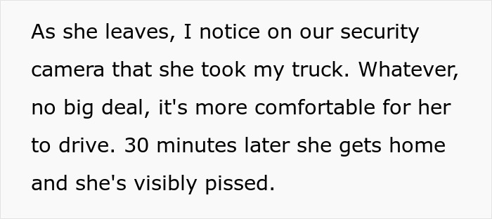 Guy Asks Random 20YO For A Ride In His Truck, Pregnant Wife Seethes And Plots Behind His Back