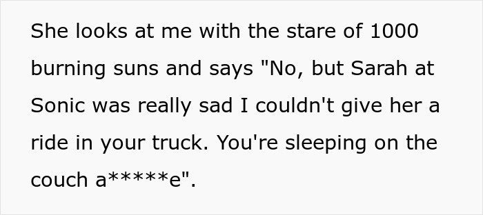 Guy Asks Random 20YO For A Ride In His Truck, Pregnant Wife Seethes And Plots Behind His Back