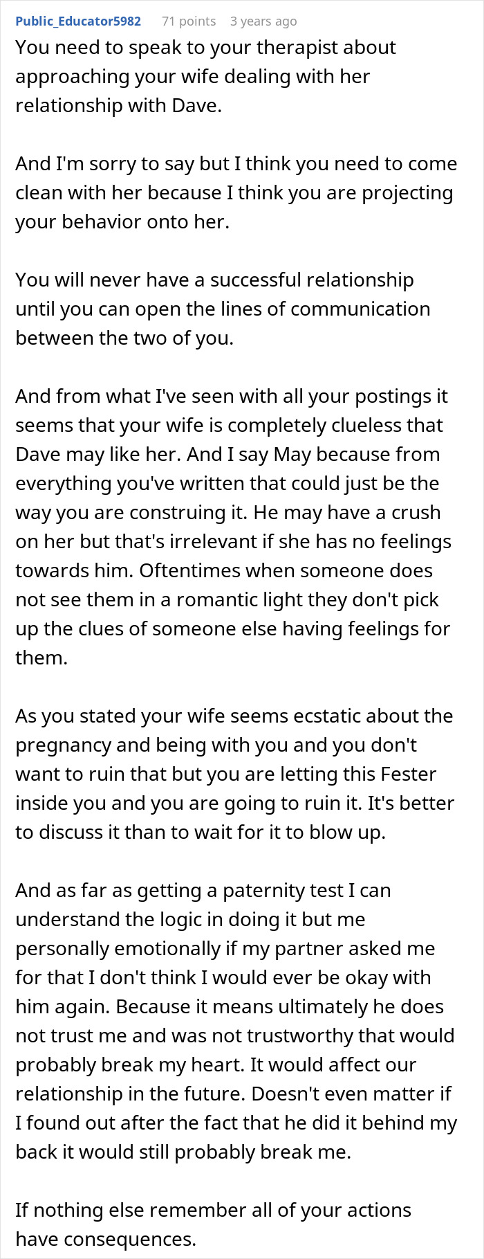 Man Spends A Work Trip Planning To Cheat On His Wife, Gets Stopped By A Pregnancy Test At The Door Man Spends A Work Trip Planning To Cheat On His Wife, Gets Stopped By A Pregnancy Test At The Door
