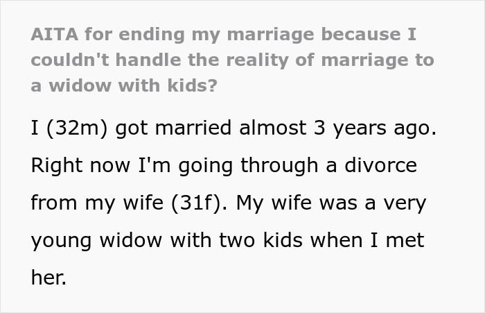 Guy Regrets Marrying Widow With 2 Kids, Realizes They Haven’t Moved On From Her Late Hubby