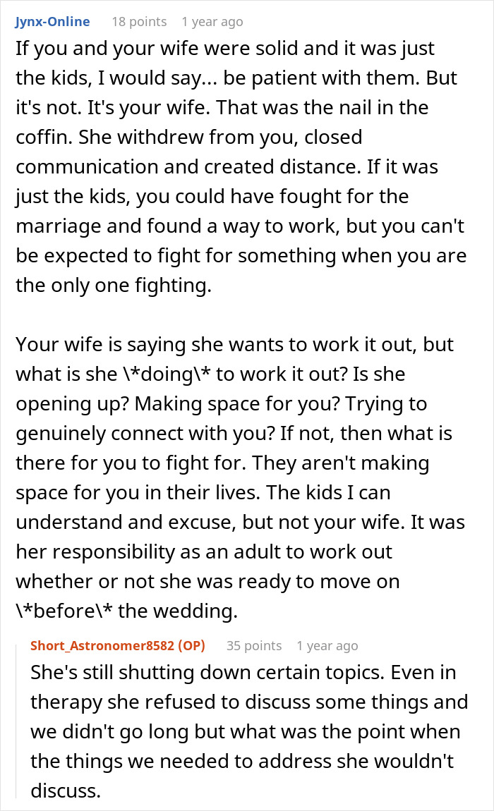Guy Regrets Marrying Widow With 2 Kids, Realizes They Haven’t Moved On From Her Late Hubby