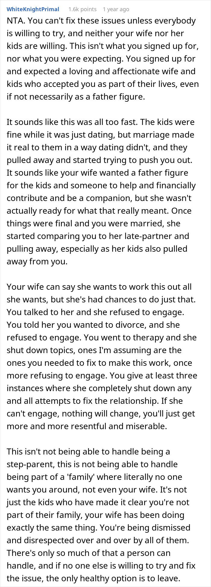 Guy Regrets Marrying Widow With 2 Kids, Realizes They Haven’t Moved On From Her Late Hubby