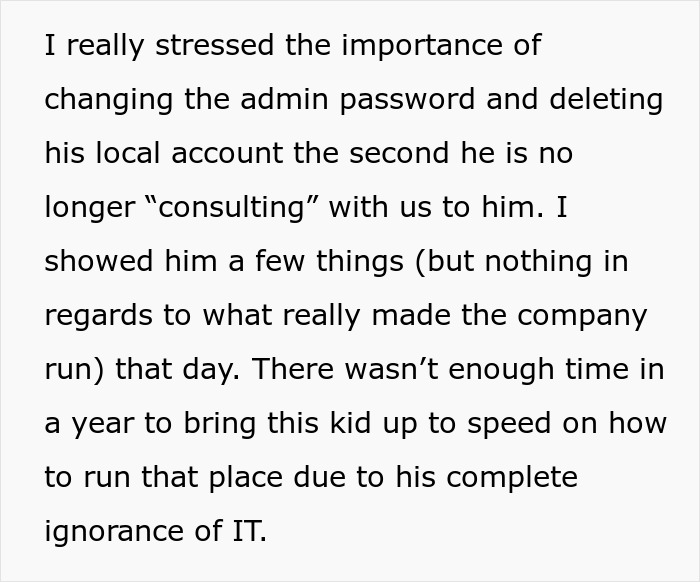 Boss Threatens To Call The Cops On IT Guy After Replacing Him With Her “Idiot” Nephew Backfires Spectacularly Boss Threatens To Call The Cops On IT Guy After Replacing Him With Her “Idiot” Nephew Backfires Spectacularly