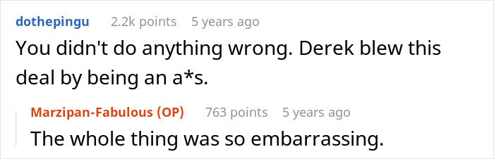 Man Humiliates GF In Front Of Potential Business Partner, Acts Surprised It Has Consequences Man Humiliates GF In Front Of Potential Business Partner, Acts Surprised It Has Consequences