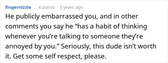 Man Humiliates GF In Front Of Potential Business Partner, Acts Surprised It Has Consequences Man Humiliates GF In Front Of Potential Business Partner, Acts Surprised It Has Consequences
