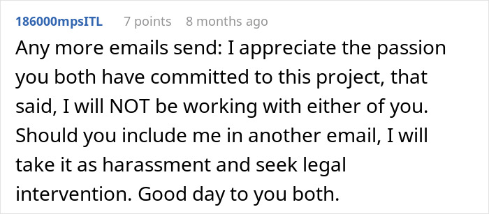 Designer Chooses Sanity Over Paycheck After Dealing With Two Unhinged MILs, Finds Seventeen E-Mails Overnight Designer Chooses Sanity Over Paycheck After Dealing With Two Unhinged MILs, Finds Seventeen E-Mails Overnight