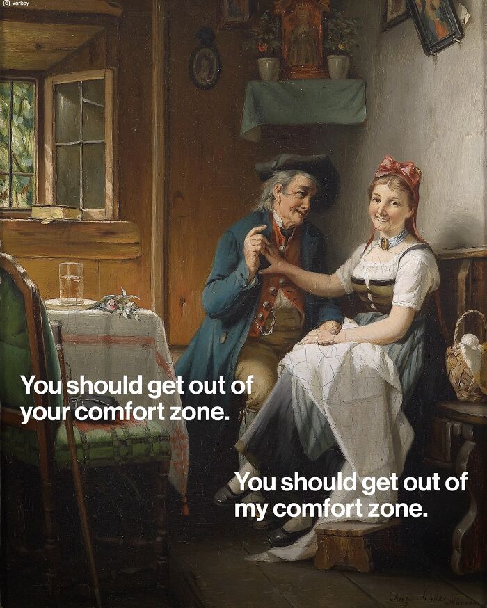 Classical Art Captioned As Modern-Day Memes: 58 Funny Edits By Varkey (New Pics)
