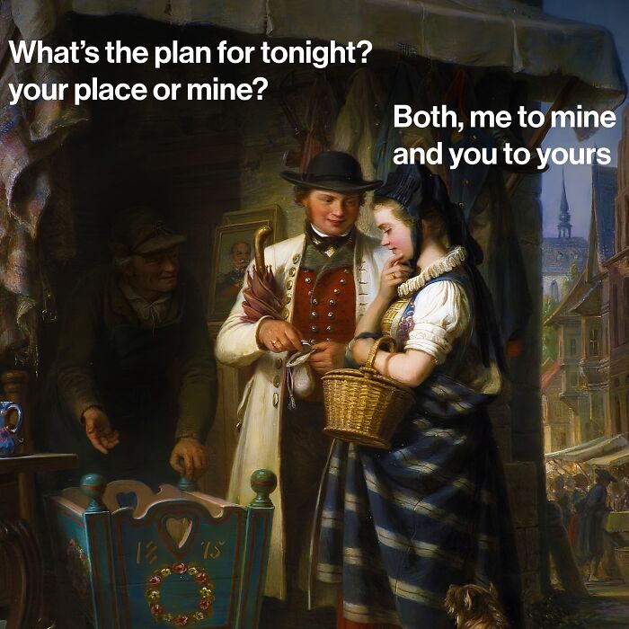 Classical Art Captioned As Modern-Day Memes: 58 Funny Edits By Varkey (New Pics)