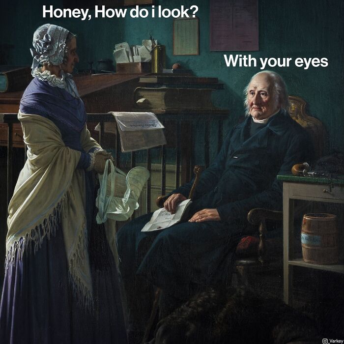 Classical Art Captioned As Modern-Day Memes: 58 Funny Edits By Varkey (New Pics)