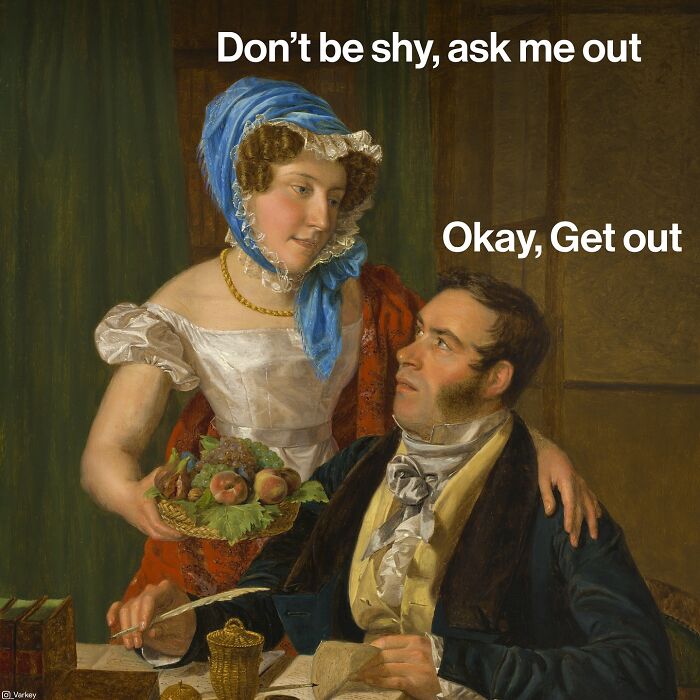 Classical Art Captioned As Modern-Day Memes: 58 Funny Edits By Varkey (New Pics)