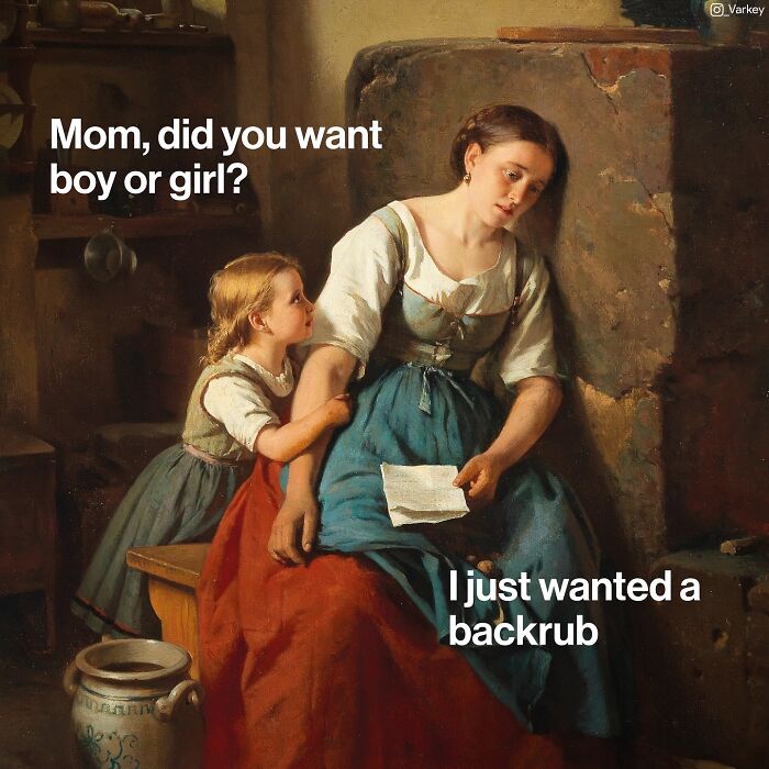 Classical Art Captioned As Modern-Day Memes: 58 Funny Edits By Varkey (New Pics)