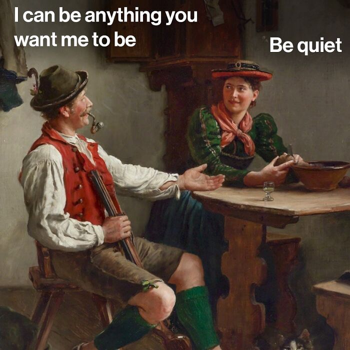 Classical Art Captioned As Modern-Day Memes: 58 Funny Edits By Varkey (New Pics)