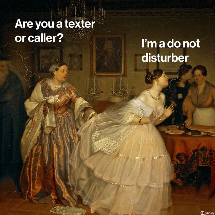 Classical Art Captioned As Modern-Day Memes: 58 Funny Edits By Varkey (New Pics)
