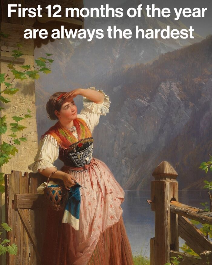 Classical Art Captioned As Modern-Day Memes: 58 Funny Edits By Varkey (New Pics)