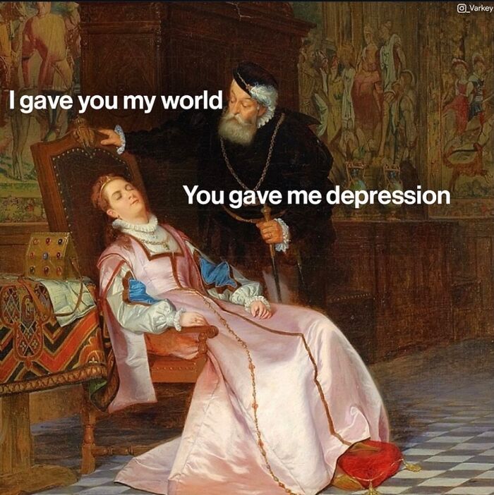Classical Art Captioned As Modern-Day Memes: 58 Funny Edits By Varkey (New Pics)