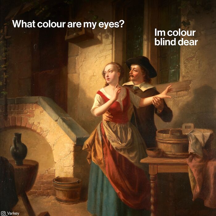 Classical Art Captioned As Modern-Day Memes: 58 Funny Edits By Varkey (New Pics)
