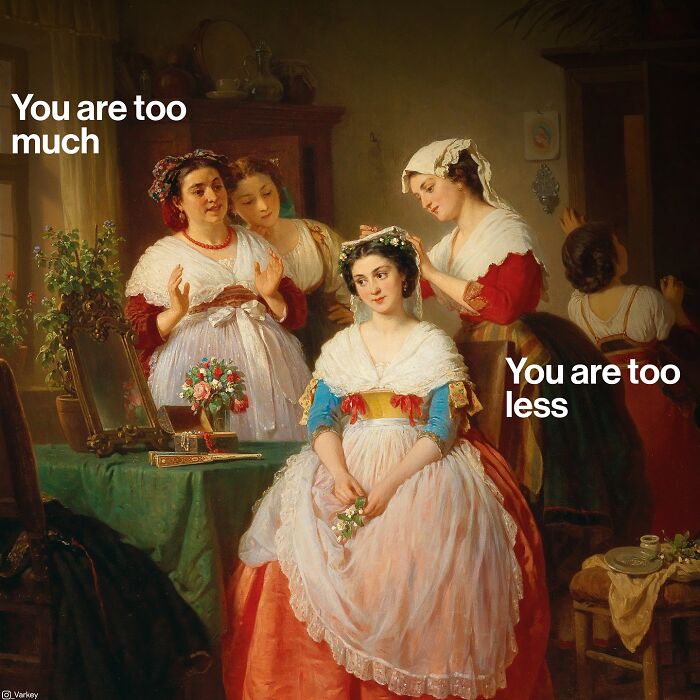 Classical Art Captioned As Modern-Day Memes: 58 Funny Edits By Varkey (New Pics)