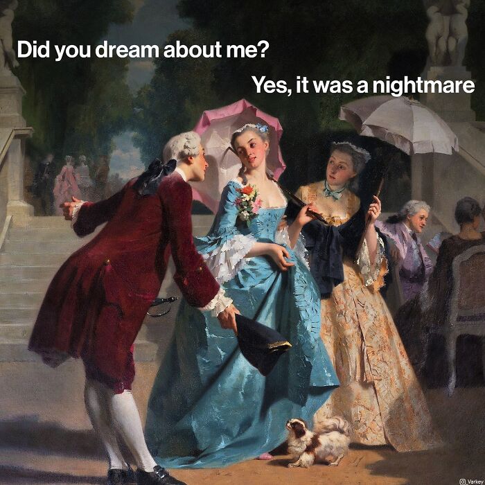 Classical Art Captioned As Modern-Day Memes: 58 Funny Edits By Varkey (New Pics)