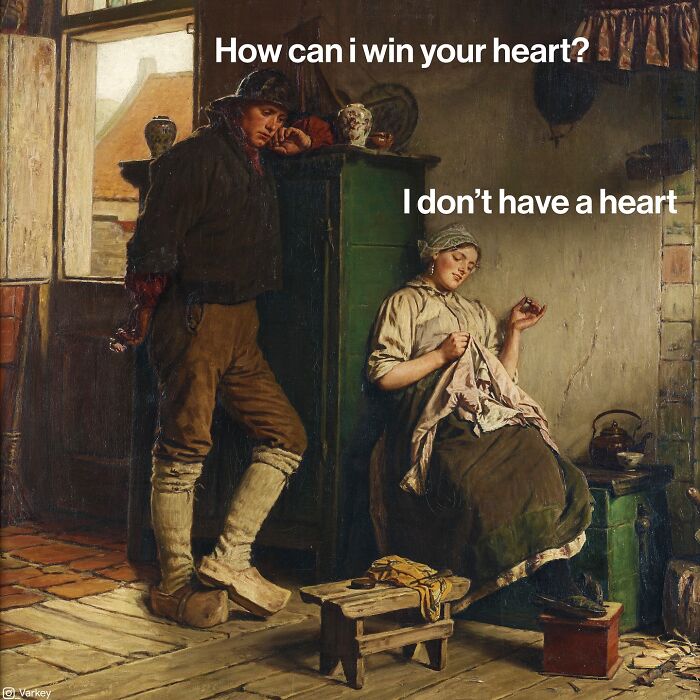 Classical Art Captioned As Modern-Day Memes: 58 Funny Edits By Varkey (New Pics)