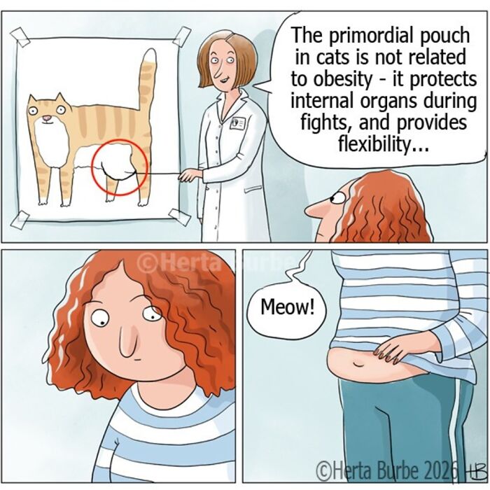 50 Heartwarming Cat Comics By This Lithuanian Artist That Beautifully Capture Human Emotions