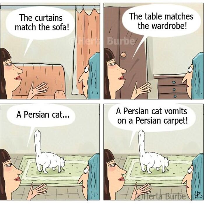 50 Heartwarming Cat Comics By This Lithuanian Artist That Beautifully Capture Human Emotions
