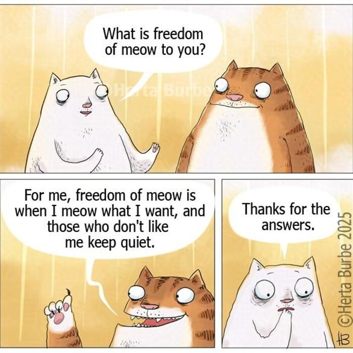 50 Heartwarming Cat Comics By This Lithuanian Artist That Beautifully Capture Human Emotions