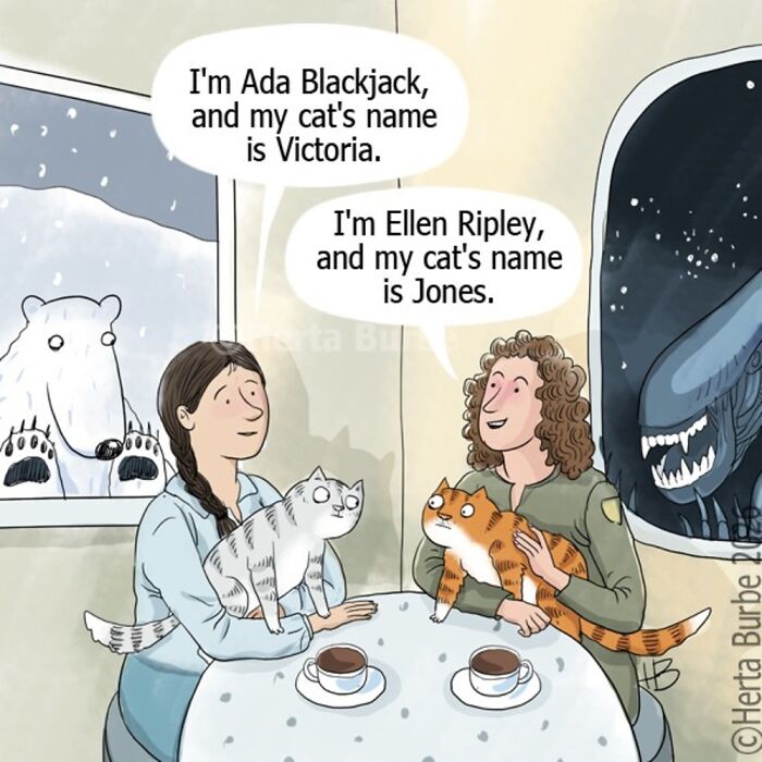 50 Heartwarming Cat Comics By This Lithuanian Artist That Beautifully Capture Human Emotions