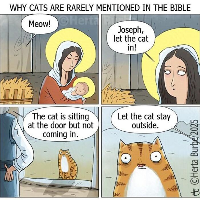 50 Heartwarming Cat Comics By This Lithuanian Artist That Beautifully Capture Human Emotions