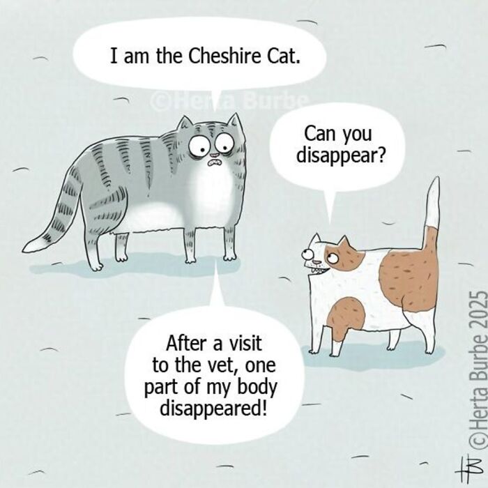 50 Heartwarming Cat Comics By This Lithuanian Artist That Beautifully Capture Human Emotions