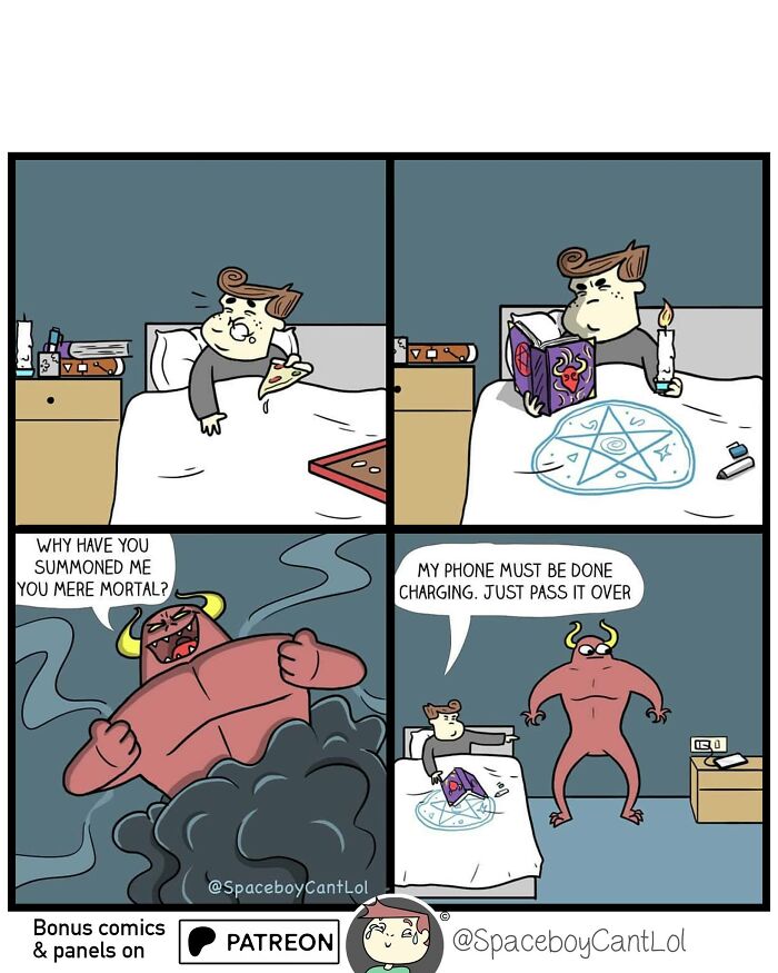 69 Hilarious Comics With Unexpected And Sometimes Dark Endings By SpaceboyCantLOL (New Pics)