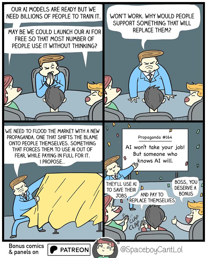 69 Hilarious Comics With Unexpected And Sometimes Dark Endings By SpaceboyCantLOL (New Pics)