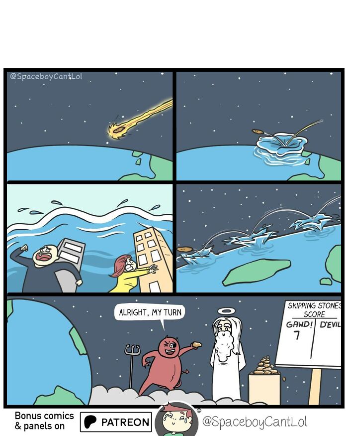 69 Hilarious Comics With Unexpected And Sometimes Dark Endings By SpaceboyCantLOL (New Pics)