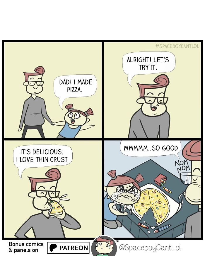 69 Hilarious Comics With Unexpected And Sometimes Dark Endings By SpaceboyCantLOL (New Pics)