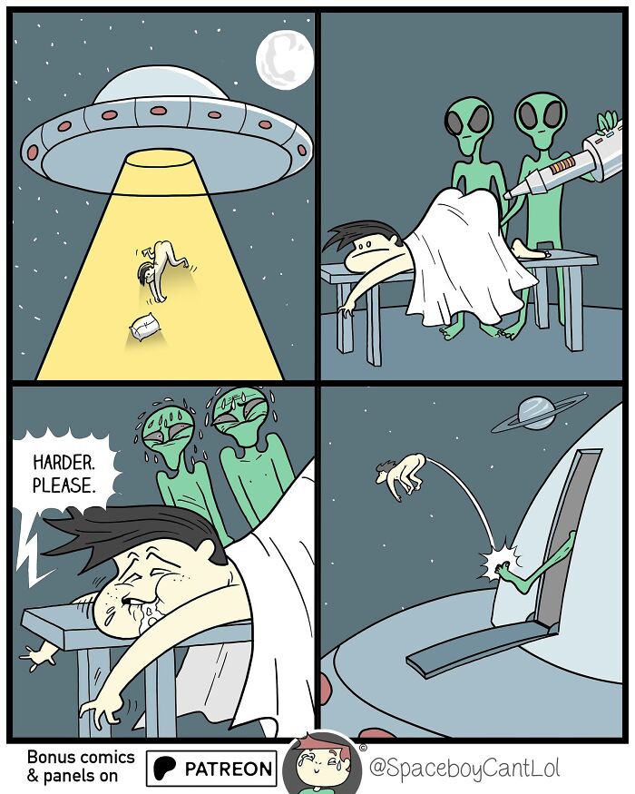 69 Hilarious Comics With Unexpected And Sometimes Dark Endings By SpaceboyCantLOL (New Pics)