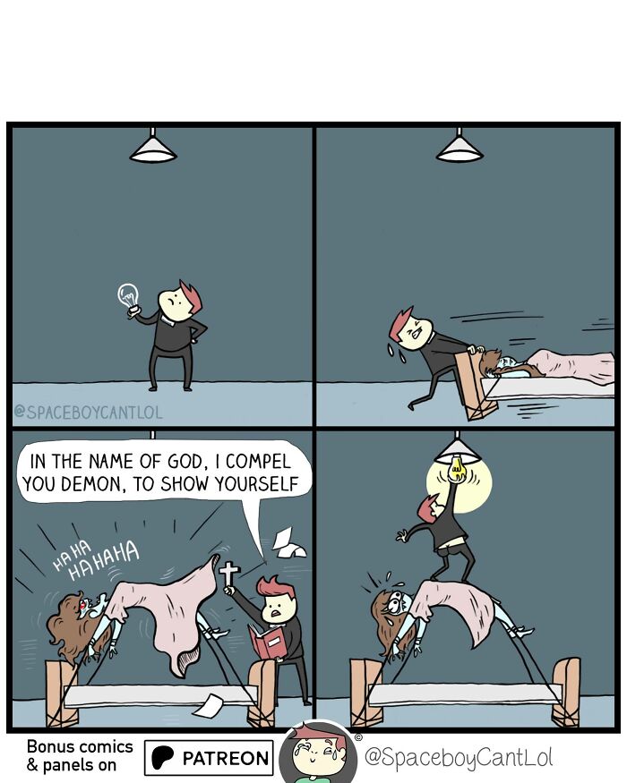 69 Hilarious Comics With Unexpected And Sometimes Dark Endings By SpaceboyCantLOL (New Pics)
