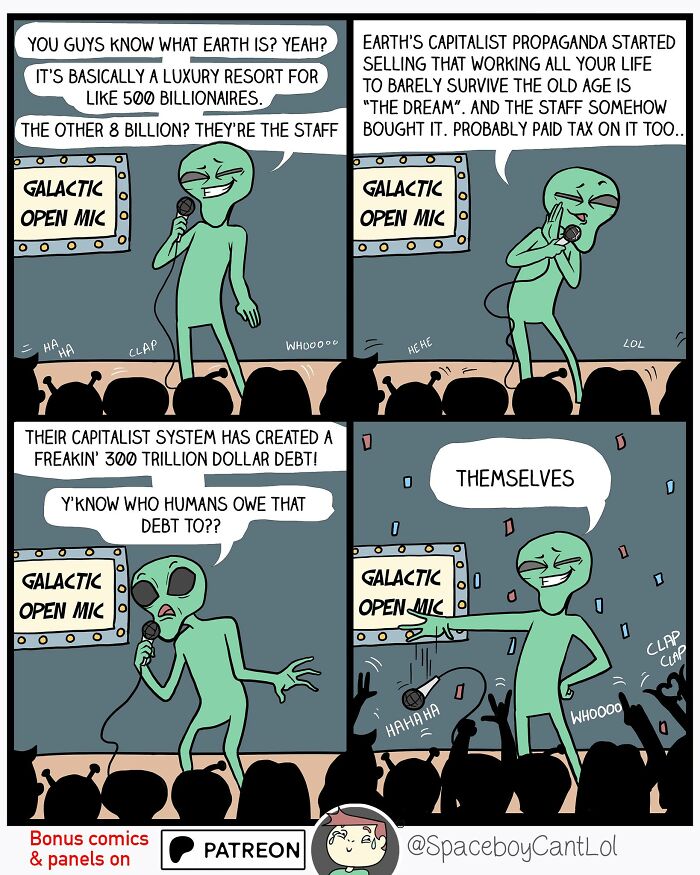 69 Hilarious Comics With Unexpected And Sometimes Dark Endings By SpaceboyCantLOL (New Pics)