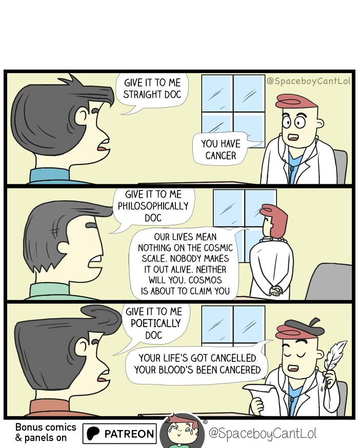 69 Hilarious Comics With Unexpected And Sometimes Dark Endings By SpaceboyCantLOL (New Pics)